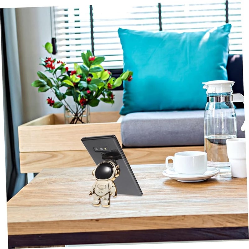 2 Pcs Folding Astronaut Phone Holder Creative Cartoon Mobile Stand For Phone Tablet Desktop Office Home Decor - Image 2